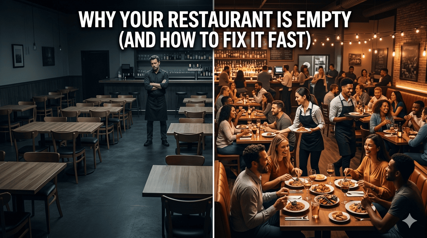 Why Your Restaurant Is Not Getting Customers (And How to Fix It Fast)