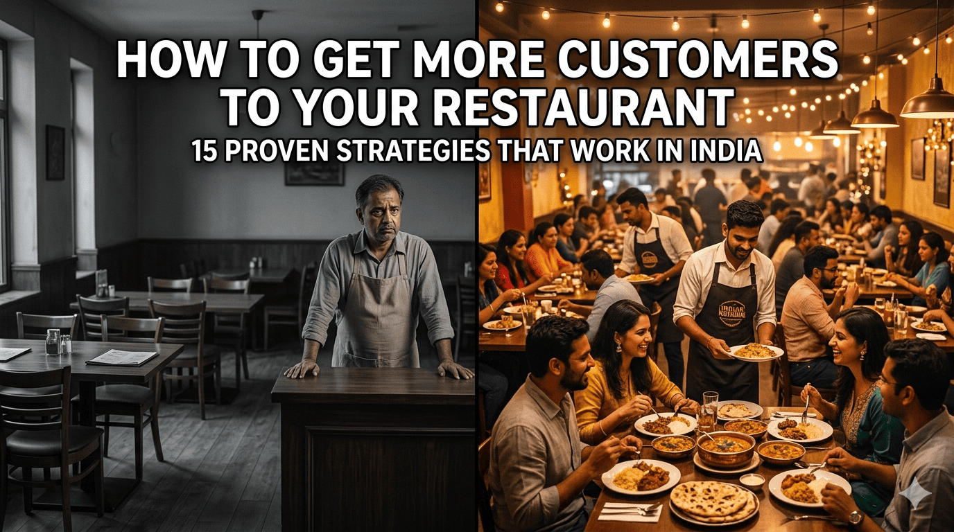 How to Get More Customers to Your Restaurant (15 Proven Strategies in India)