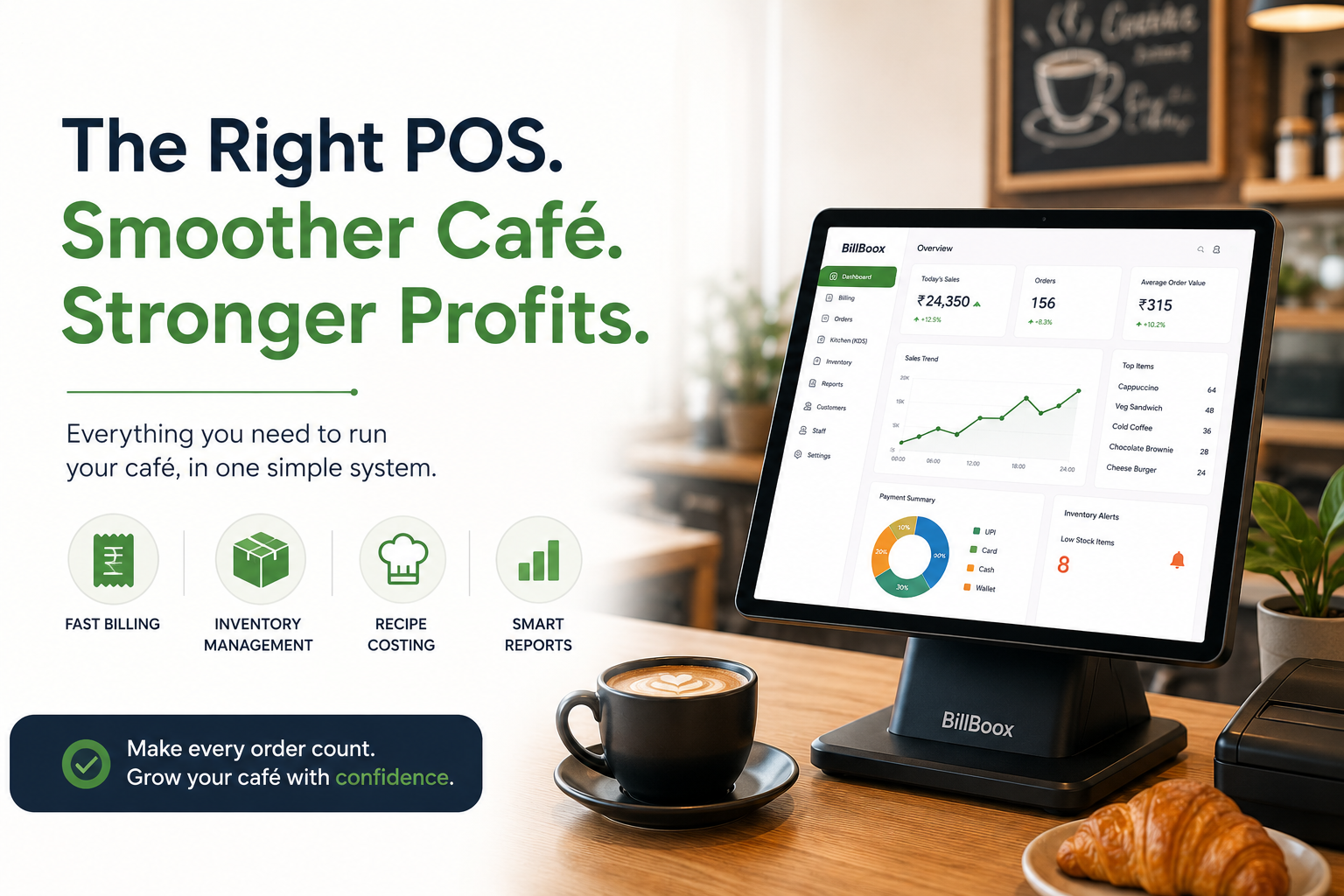 Best POS Software for Cafes & Small Restaurants in India (2026)