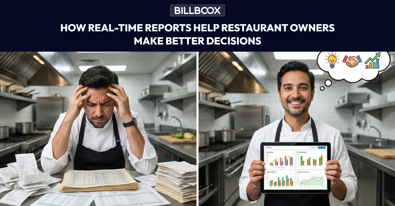 Real-time restaurant sales reports dashboard helping owners make better decisions